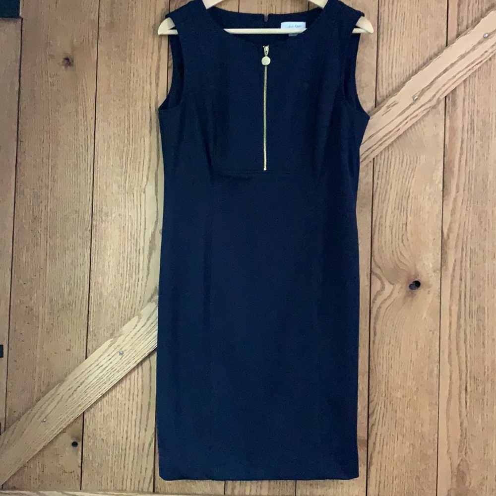 NWOT Calvin Klein Dress • Navy Blue • Size 12